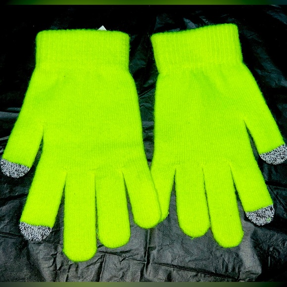 Neon Green Gloves - Picture 1 of 1